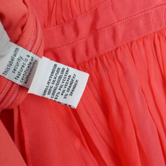 NWT Diane Von Furstenberg DVF Silk Pleated Dress| Flowy Weddings & Special Event - Picture 14 of 15